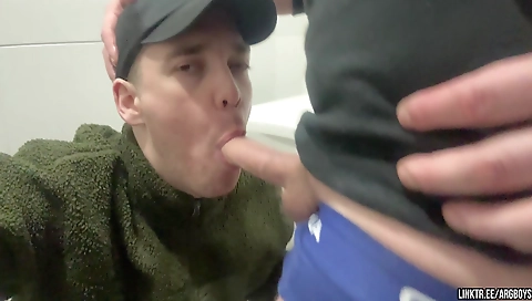 Showering and sexy brunette